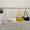 Bolsa de Axila de Couro de Alta Qualidade com Padrão Lichia para Mulheres, Novo Modelo Verão 2026, Grande Capacidade, Estilo para o Dia a Dia, Bolsa Tote de Ombro Único