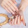 Material para esmalte de uñas Pegatinas para uñas Pegatinas para uñas completas Pegatinas para dedos Pegatinas para uñas Suministro de alta calidad transfronterizo Venta caliente transfronteriza