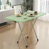 Mesa plegable simple para hogar, apartamento pequeño, mesa para comer pequeña, mesa de estudio para estudiantes, dormitorio, portátil, doble barra, mesa de flexiones de suelo