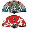 2024 Novo Ano do Dragão Dupla Face Retro Moda Nacional Dobrável Ventilador Antigo Estilo Chinês Dobrável Ventilador Especial Atacado