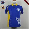 Venta al por mayor, nueva camisa polo de solapa de Amazon para hombre, camisa polo publicitaria de manga corta de algodón de alta gama para negocios.
