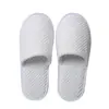 Pantuflas Desechables Viaje Hotel Viaje Pantuflas Portátiles Hombres y Mujeres Antideslizantes Hogar Interior Partículas de Algodón Terciopelo Pantuflas