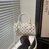 Bolso de mano de lunares simple y único de verano 2026 para mujer, bolso de hombro cruzado lindo y moderno para ir al trabajo