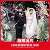 Lanzadores de Confeti Portátiles para Bodas, Sesiones de Fotos de Compromiso, Decoraciones de Cumpleaños y Accesorios para Ambiente Festivo
