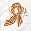 Bufanda para Mujer Invierno Tejida Larga Estilo Coreano Nuevo Estilo Coreano Estudiante Decorativa Geométrica Larga de Lana Pequeña Bufanda
