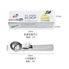 Cuchara para Helado de Doble Propósito de Acero Inoxidable, Cuchara para Helado, Sacabolas Multifuncional para Helado, Cuchara para Helado y Fruta