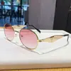 Nuevas Gafas de Sol Ovaladas de Marco Grande de Alta Gama de la Marca P, Estilo Retro de Moda Europea y Americana, Selección de Influencers, Gafas de Sol Modernas de Estilo Callejero
