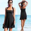 Vestido de Praia 2026 para Realçar o Busto, Versátil, Elegante Europeu e Americano Tomara-que-caia Wrap Dress, Roupa de Banho, Estoque Pronto de Fábrica Atacado