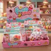 Juguete de Comida Simulado Waffle Squishy de TPR Transfronterizo, Colores Mixtos, En Capas, Juguete Ultra Suave para Alivio del Estrés, Caja Sorpresa de Donut