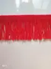 Banderines de flecos color amarillo linterna de 6 cm Borlas Ropa étnica Encaje Accesorios de danza latina Gran cantidad Envío gratis