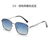 Gafas de Sol para Hombre, Nuevas Gafas de Sol Polarizadas Cuadradas Retro de Moda para Conducir, Gafas Especiales para Conductor, Patillas de Tirachinas