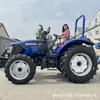 Tractor Agrícola Lovol 904 con Motor Weichai de 90 Caballos de Fuerza después de Reparación, Tractor Agrícola de Tracción en las Cuatro Ruedas