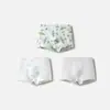 Cuecas Infantis Balaba de Algodão Boxer para Crianças, Sem Apertar, Antibacterianas, Pacote com Três