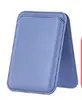 Portatarjetas Magnético Ranuras para Tarjetas de Gran Capacidad Portatarjetas Pequeño Soporte para Teléfono MagSafe Funda para Tarjetas de Cuero Portatarjetas de Identificación IC 3M