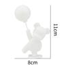 Balão Romântico de Dia dos Namorados Confissão de Casal LOVE Coroa Urso Urso LOVE Decoração de Bolo de Panificação Boneca