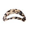 Horquilla para el pelo con estampado de leopardo, estilo retro, elegante, con múltiples agarres y diseño de tiburón hueco, muy popular entre las mujeres.