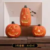 Decoraciones de linternas de calabaza de Halloween, accesorios para crear un ambiente festivo, arreglos de escenas, decoraciones para entradas, bares y tiendas, decoraciones nocturnas