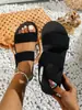 Zapatos de tacón alto para mujer, ligeros, casuales, estilo vacacional, modernos, simples, chanclas de verano, para estudiante, trabajador de oficina, sandalias universales