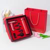 Conjunto de Presente de Aniversário Empresarial, Evento de Reunião Anual da Empresa, Produto Acabado, Copo Térmico, Massageador Cervical, Caixa de Presente de Luxo