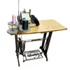 Máquina de Coser Doméstica de Pedal para Talleres de Costura, Máquina Overlock de Tres Hilos, Máquina para Coser Bordes, Equipo de Procesamiento de Prendas