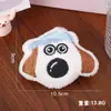 Colgante de Muñeco Cachorro de Dibujos Animados Relleno Estilo Ins Broche de Perro Lindo Muñeco Accesorios de Decoración para Bolsos Hecho a Mano DIY
