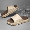 Zapatillas de hombre de alta gama con suela gruesa y EVA suave, antideslizantes, sin olor, transpirables, para uso exterior.