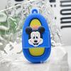 Pantuflas Creativas Llavero de Coche Colgante Mickey Mouse Mickey Minnie Pantuflas Sanrio Kouromi Colgantes para Mochila Escolar
