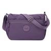 Bolso Pequeño Cuadrado Nuevo para Mujer Transfronterizo, Bolso Ligero Casual de Hombro Cruzado, Versátil de Nailon Impermeable para Madres de Mediana Edad