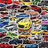 50 Adesivos de Grafite Super Racing para Carro Reformado JDMRacing Adesivos de Desenho Animado para Meninos
