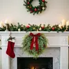 Decorações de Natal de Pinheiro de Norfolk para Porta da Frente, Decorações de Lareira, Atmosfera Aconchegante - Best-Sellers Transfronteiriços da Amazon