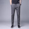 Pantalones Casuales para Hombre en Otoño, Pantalones de Nueve Puntos de Color Sólido de Talla Grande para Hombre, Pantalones Deportivos Holgados de Verano con Lazos en las Piernas, Pantalones para Hombre de Secado Rápido