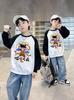 Nezha 2025 Novo Moletom Infantil Moda Nacional Anime Roupa de Primavera Infantil Top Infantil Feminino Casual Estilo Ocidental Roupa Infantil