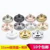 Anillo Gancho Placa de Techo Linterna Jaula de Pájaros Gancho de Hierro Disco Candelabro de Comedor Lámpara de Techo Accesorios de Iluminación