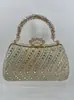 Nuevo Bolso de Noche de Lujo de Gama Alta para Damas, Bolso de Lujo Ligero Incrustado con Diamantes, Bolso de Mano Moderno y Versátil para Banquetes, Venta al por Mayor Transfronteriza