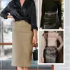 Corrente de Cintura de Metal para Mulheres, Acessório de Verão de Alta Qualidade para Vestidos, Cinto Decorativo Tendência Estilo Ins para Ternos, Corrente Fashion