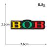 Caja Tela Bordada Inglesa Pegatina Tendencia Personalidad Letra Computadora Marca Bordada Ropa Chaqueta Señal Insignia Mayoreo