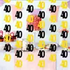 Nuevo Colgante Digital para Cortina de Puerta de Un Año, Arreglo de Regalo para Cumpleaños de Un Año, Fondo de Decoración para Fiesta de Cumpleaños, Decoración Colgante de Hilo de Coser