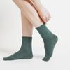 Calcetines de Yoga Antideslizantes Profesionales de Algodón para Mujer Absorbentes de Sudor para Interiores Fitness Calcetines Deportivos Antideslizantes de Silicona Calcetines de Media Pantorrilla Exportación