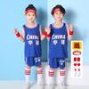Traje de ropa de baloncesto para niños del equipo chino Jersey para niños Jardín de niños Niños y niñas Ropa de competición de secado rápido Estampado