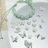 [Mariposa] Nuevo y genial colgante de aleación china, hecho a mano, con cuentas, pulsera, collar, joyería, cuentas sueltas, accesorios