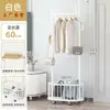 Perchero para Habitación de Casa, Perchero de Pie, Estante de Almacenamiento Móvil Detrás de la Puerta, Secador Simple de Esquina para Dormitorio, Nuevo