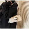 Bolso de Nicho Francés de Textura de Alta Gama para Mujer 2025 Otoño e Invierno Nuevo Moda Popular Bolso de Hombro Bolso de Axila Bolso de Hombro