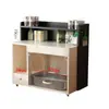 Gabinete para Arenero Estilo Sencillo Integrado para el Hogar Semi-Cerrado a Prueba de Olores Inodoro para Gatos Gabinete de Almacenamiento para Gatos Gabinete de Almacenamiento para Camas de Gatos