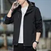 Talla extra Abrigo con capucha Forro polar Engrosado Cálido Acolchado de algodón para Hombre Grueso Otoño e Invierno Gama Alta Abrigo tipo Pan de Jengibre Abrigo Acolchado de Algodón Exclusivo Transfronterizo