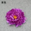 Cabeça de Flor de Peônia Estilo Y com Miolo de 11 Camadas, Flor de Seda Simulada, Acessório de Cabelo Estilo Antigo, Material DIY Feito à Mão, Flor Artificial Realista e de Alta Qualidade