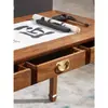 Escritorio de computadora de palo de rosa hecho de madera de ala de pollo, escritorio de escritura de madera maciza de estilo chino nuevo, escritorio pequeño antiguo para oficina, estudio de tronco
