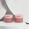 Bote de Bálsamo Desmaquillante Nuevo de 100ml, Tapa abatible de Plástico PP con Presión y Cuchara, Bote de Barro Mascarilla Limpiadora de Doble Capa, Bote para Loción