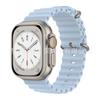 Adequado para Apple Watch11 Ocean Iwatch5678910Se Fivela Dupla Ultra Pulseira de Silicone Fábrica