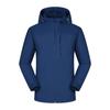 Nueva Chaqueta Cortavientos con Capucha para Deportes al Aire Libre de Primavera y Otoño Chaqueta de Senderismo para Pareja Venta al por Mayor en Stock Chaqueta con Logo Personalizado