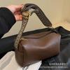 Bolso pequeño informal retro con diseño de almohada para mujer, nueva moda 2023, bandolera ancha, bolso pequeño para ir al trabajo, bolso bandolera que combina con todo.